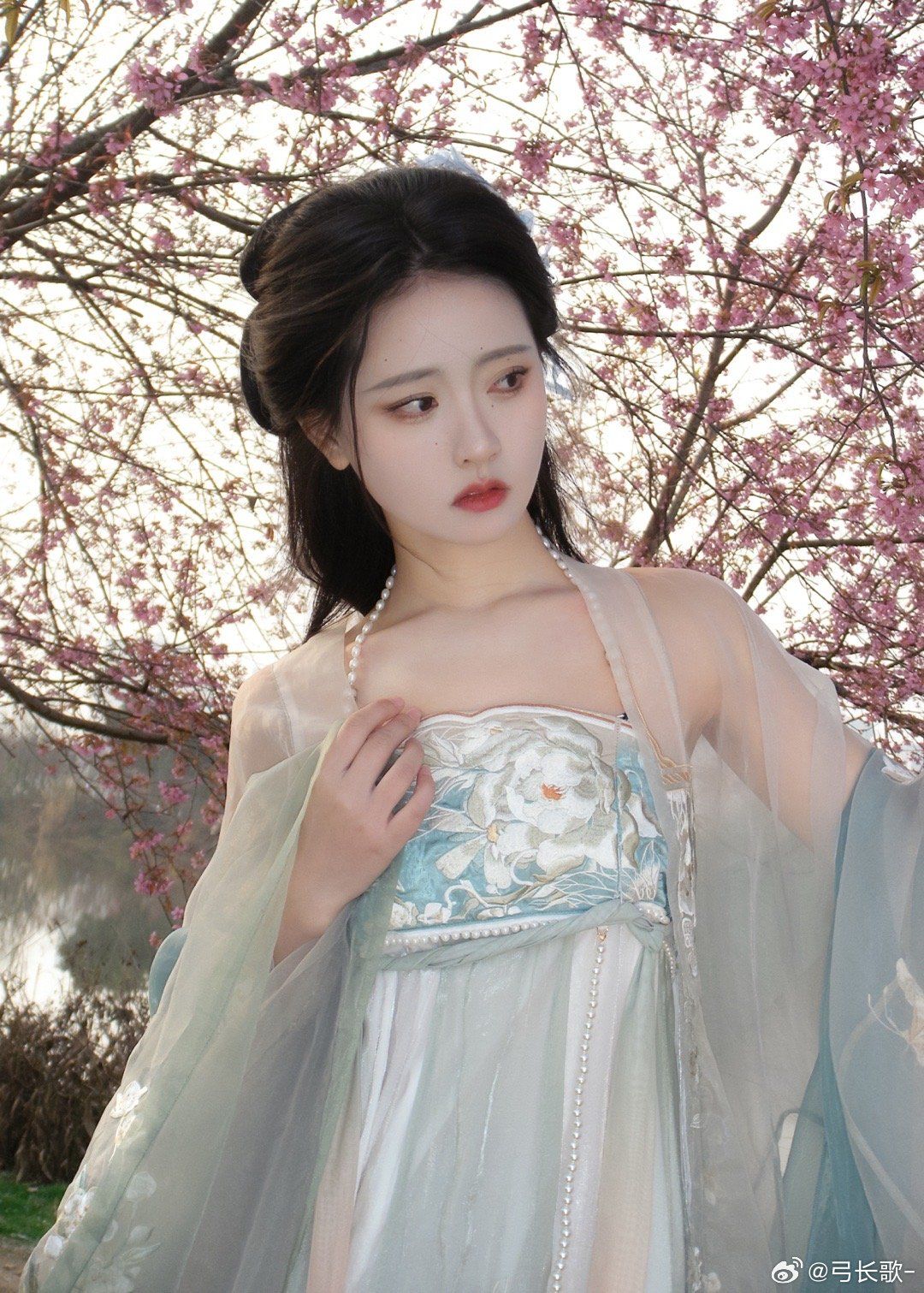 Teenage Elegance in Traditional Hanfu:A 13-Year-Olds Summer Style Teenage Elegance in Traditional Hanfu:A 13-Year-Olds Summer Style