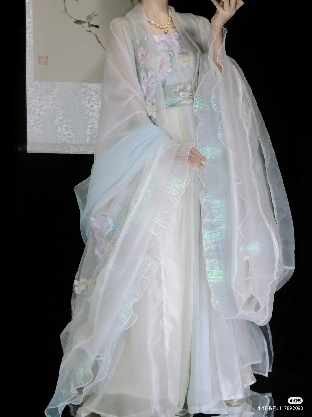 Enhancing the Traditional Charm of Hanfu with Modern Short Hair and Fashion Accessories Enhancing the Traditional Charm of Hanfu with Modern Short Hair and Fashion Accessories