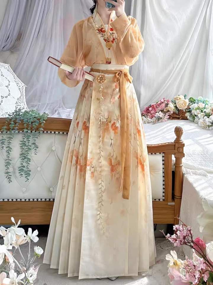 White Standing Collar Top and Horseface Skirt:A Fashionable Fusion White Standing Collar Top and Horseface Skirt:A Fashionable Fusion
