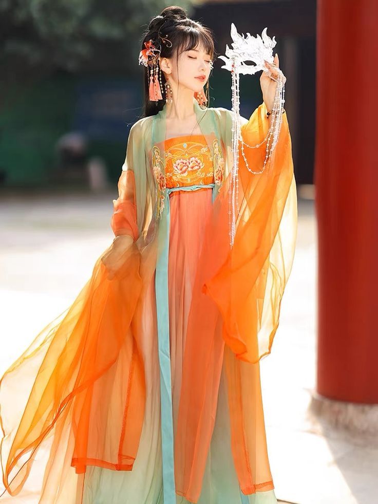 The Splendor of Blue Hanfu in Tang-Style:A Cultural Journey Through Traditional Chinese Clothing The Splendor of Blue Hanfu in Tang-Style:A Cultural Journey Through Traditional Chinese Clothing