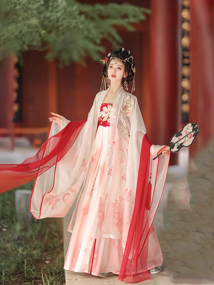 Blue Tassel Hair Accessories in Hanfu Fashion
