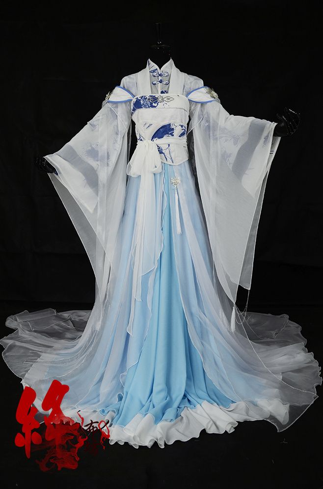 Childrens Tang-Style Hanfu Summer Dress for 6-Year-Old Girls Childrens Tang-Style Hanfu Summer Dress for 6-Year-Old Girls