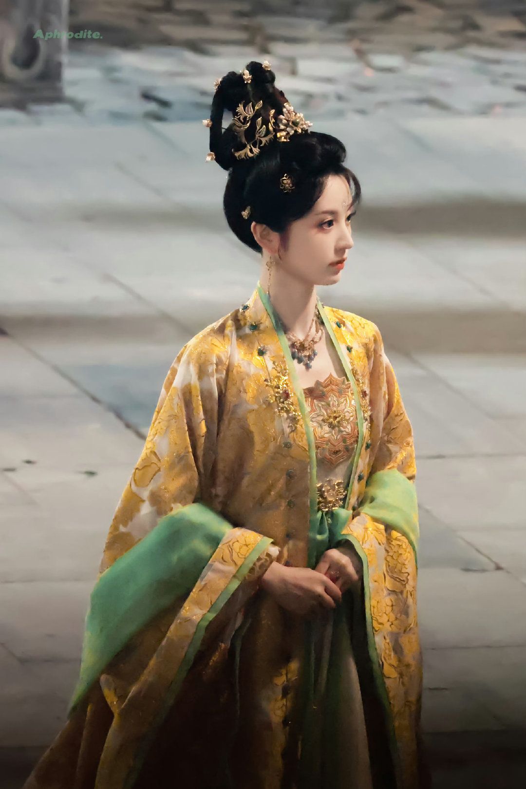 汉服亲子装母女高级感连衣裙