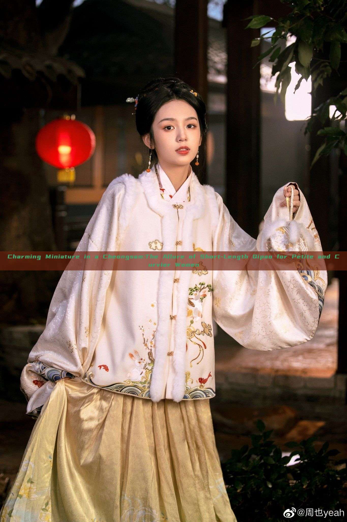 Charming Miniature in a Cheongsam:The Allure of Short-Length Qipao for Petite and Curvier Women Charming Miniature in a Cheongsam:The Allure of Short-Length Qipao for Petite and Curvier Women