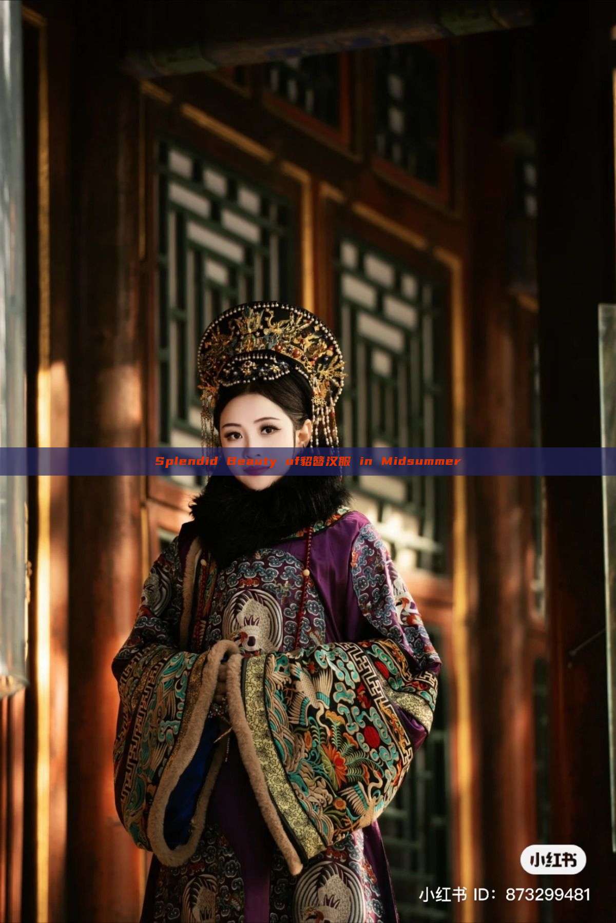 Splendid Beauty of貂簪汉服 in Midsummer