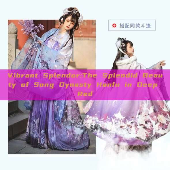 Vibrant Splendor:The Splendid Beauty of Song Dynasty Hanfu in Deep Red Vibrant Splendor:The Splendid Beauty of Song Dynasty Hanfu in Deep Red