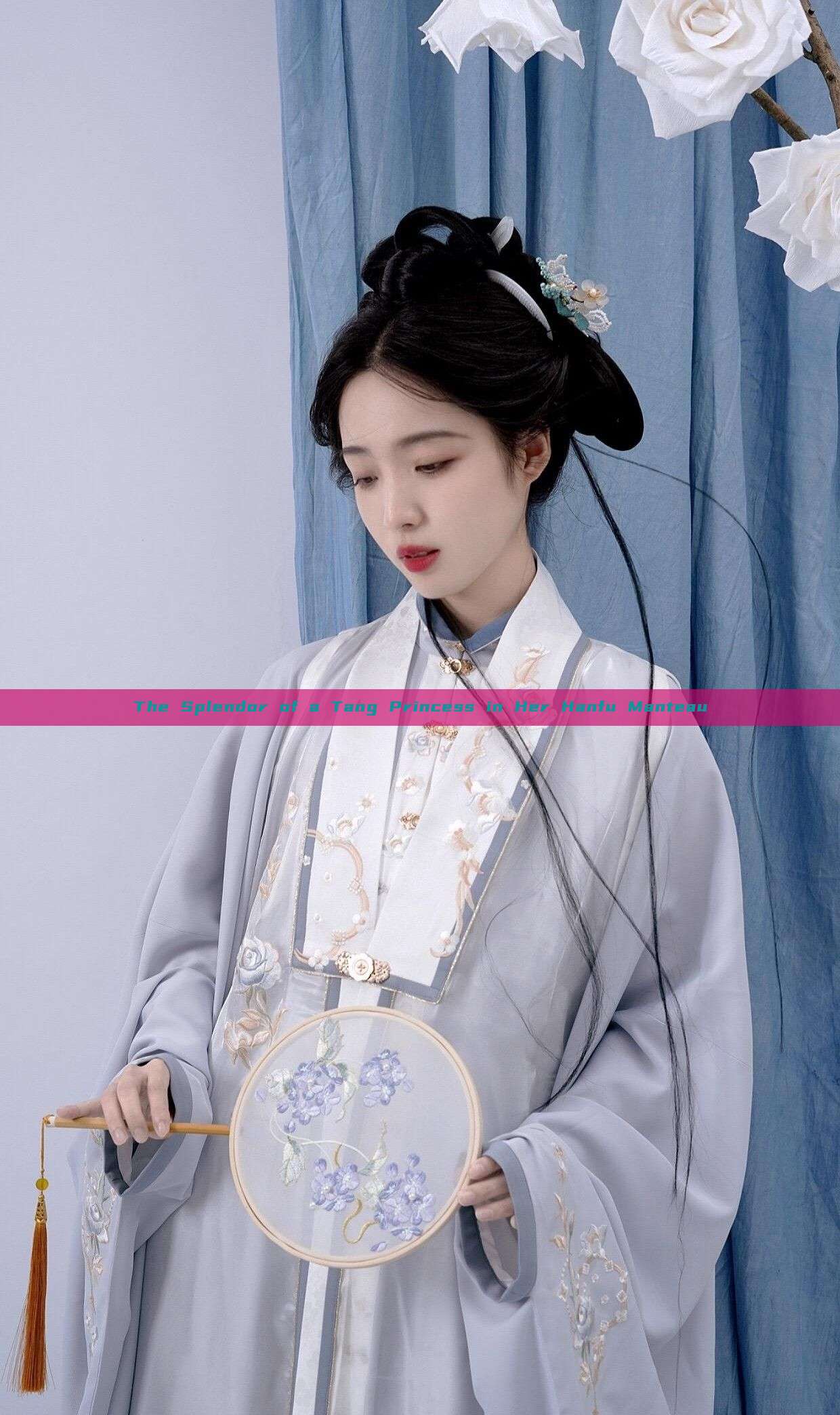 The Splendor of a Tang Princess in Her Hanfu Manteau The Splendor of a Tang Princess in Her Hanfu Manteau