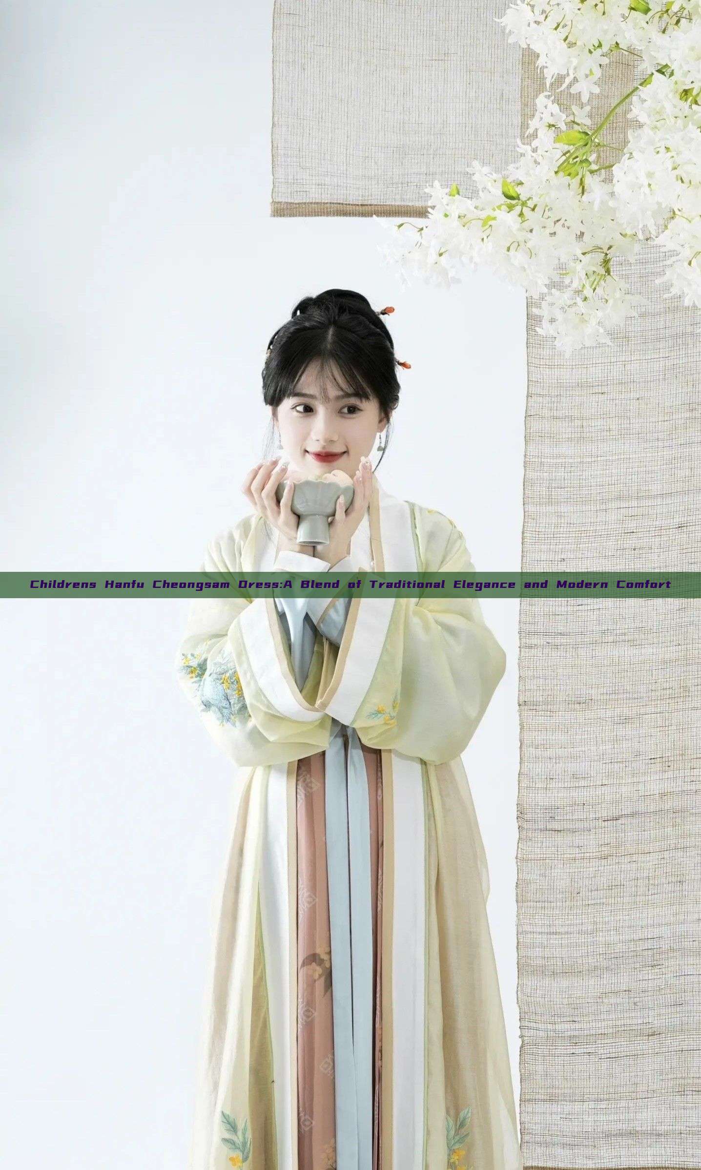 Childrens Hanfu Cheongsam Dress:A Blend of Traditional Elegance and Modern Comfort