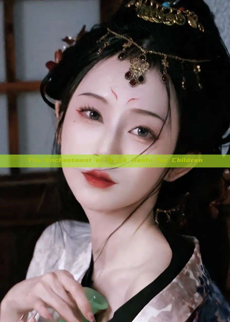 The Enchantment of Black Hanfu for Children The Enchantment of Black Hanfu for Children