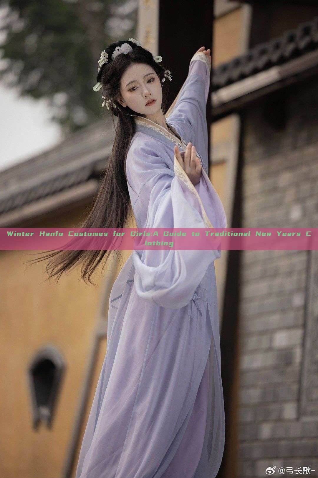 Winter Hanfu Costumes for Girls:A Guide to Traditional New Years Clothing